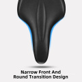 Mountain Bike Saddle Black Cushion High School Hole Saddle